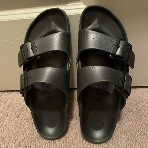 Gray Birkenstocks
